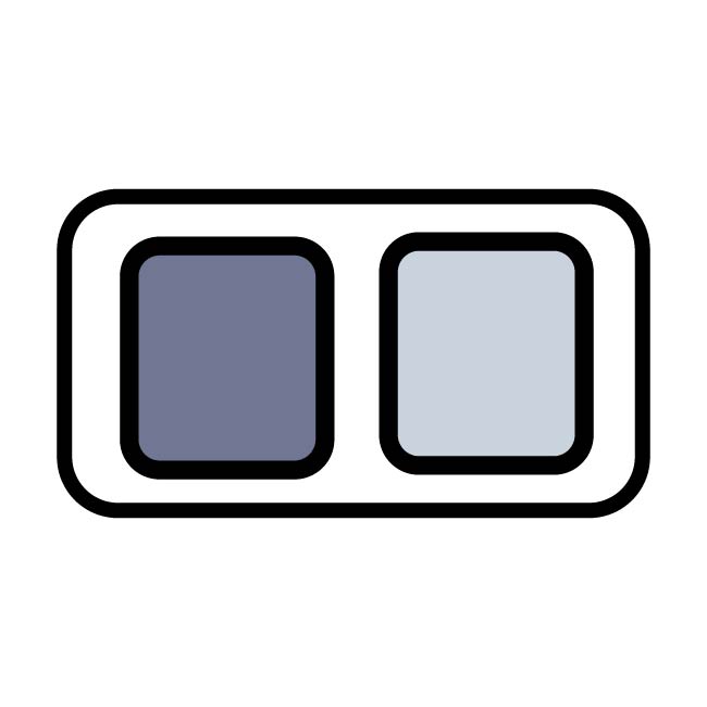 Duo Eye Shadows Compact